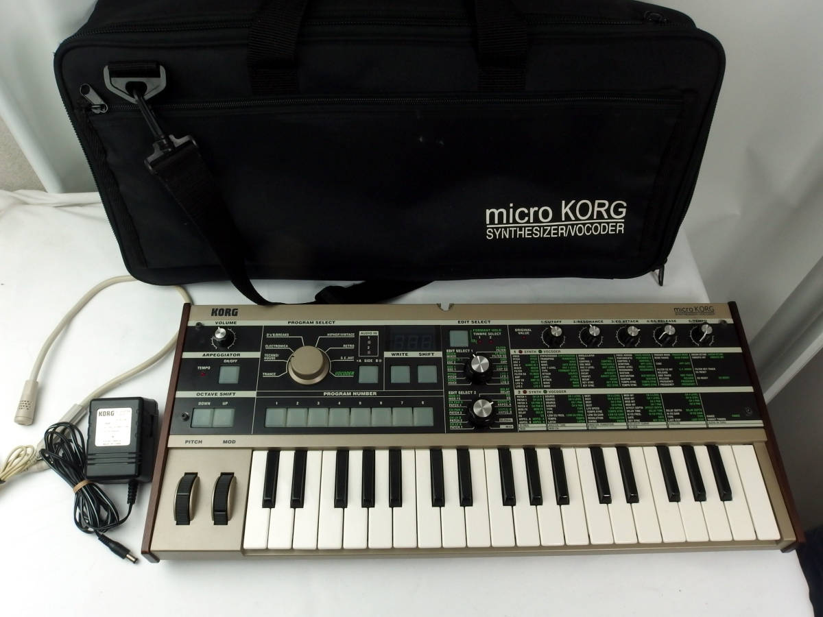 KORG microKORG * コルグ シンセサイザー 美品