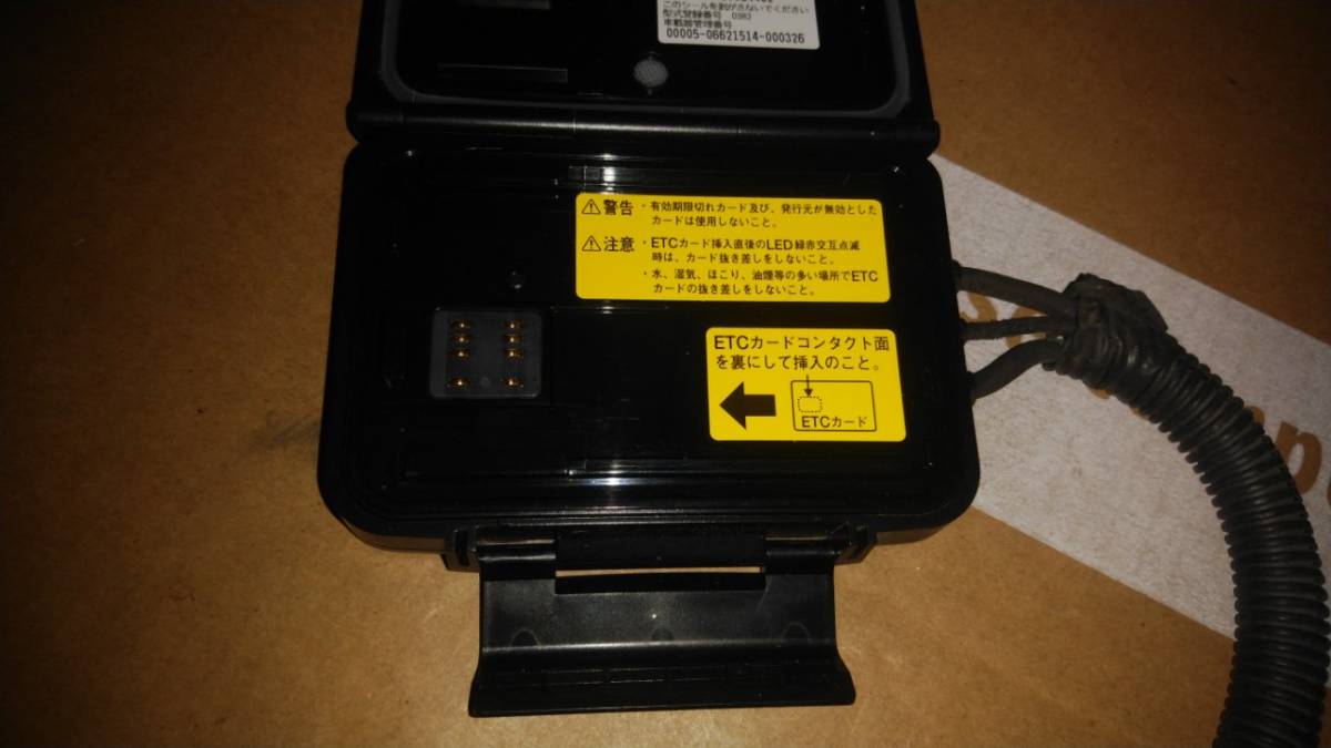 JRM-11 日本無線 バイク用ETC セットアップ済み 中古 ETC ETC車載器