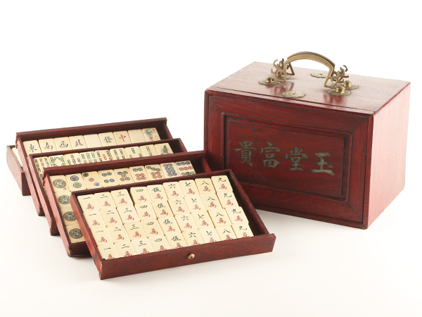 唐物 中国古玩 時代物 - Yahoo!オークション 背竹骨面牌 | マージャン