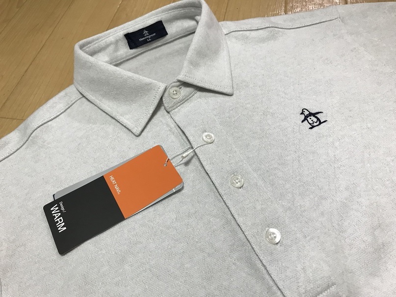 人気，得価 Munsingwear マンシングウェア 長袖ポロシャツ MGMMJB20 WH00 ＬＬ(マンシング)｜売買されたオークション情報、yahooの商品情報をアーカイブ公開 - オークファン シャツ