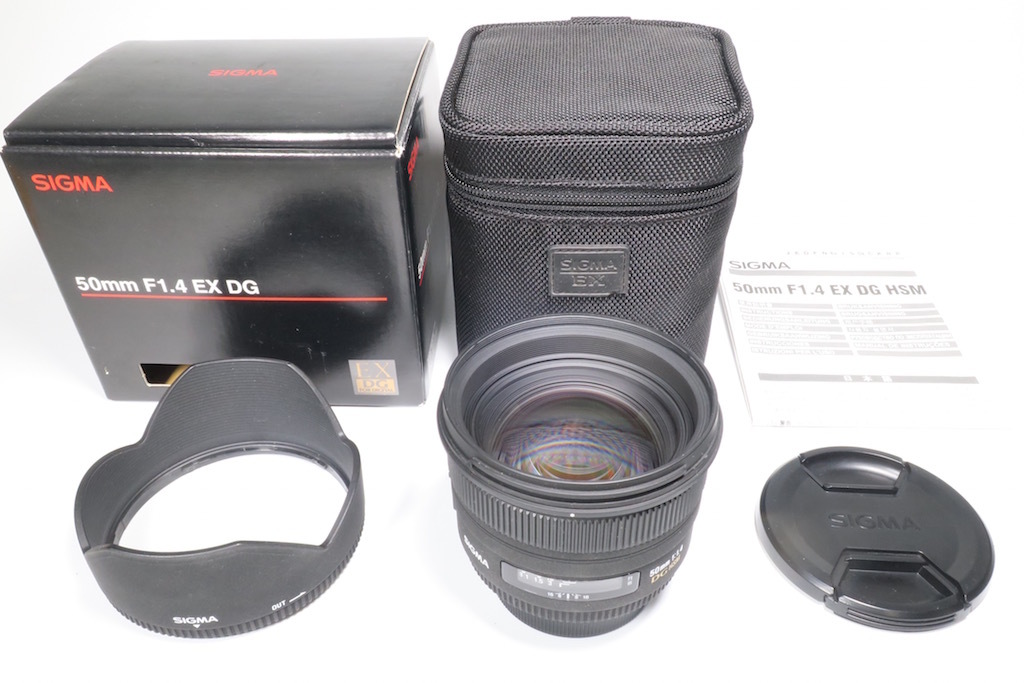 本物保証，定番人気 極 SIGMA AF 50mm F1.4 EX DG HSM ニコン Nikon 元箱 @6598(ニコン)｜売買されたオークション情報、yahooの商品情報をアーカイブ公開 - オークファン ニコン