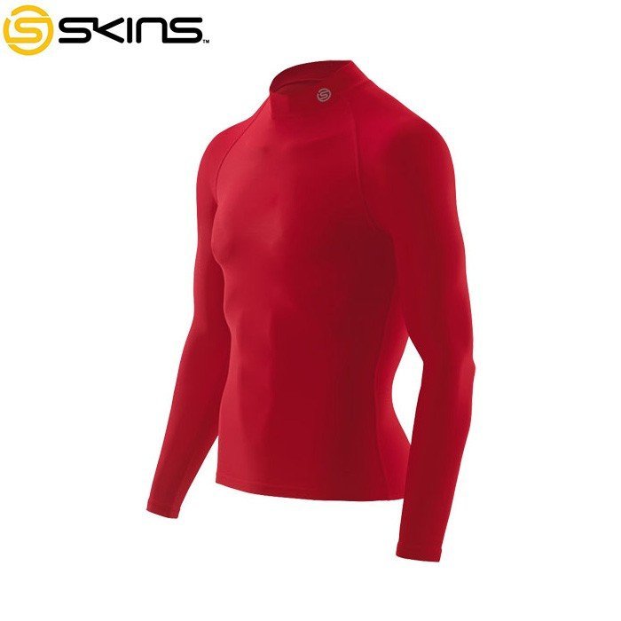  半額 SKINS スキンズ マルチ メンズ ロングスリーブトップ モックネック コンプレッション XL レッド 長袖 インナー デサント(シャツ)｜売買されたオークション情報、yahooの商品情報をアーカ シャツ