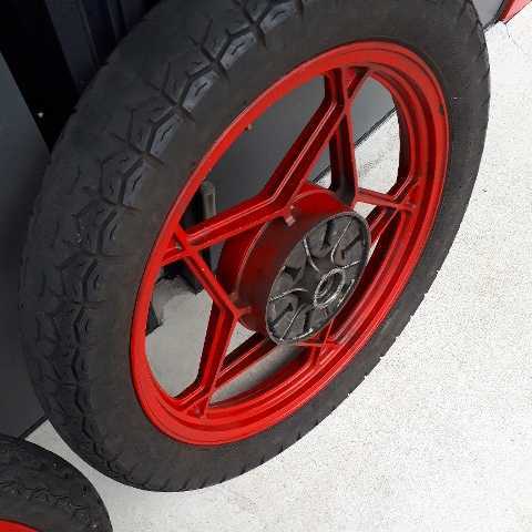 GSX250E キャストホイール 前後セット ダンパー GSX400E GS400 GS400E