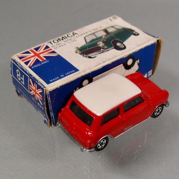 トミカ BLMC F8 ミニクーパー S 赤 マークⅢ ミニクーパーS - MINI