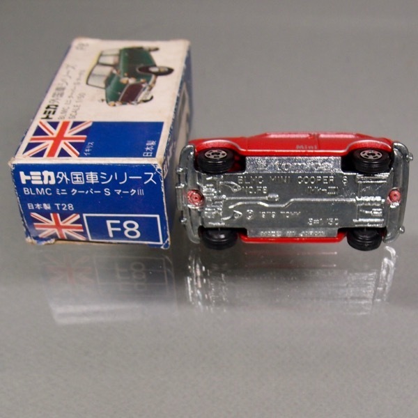 トミカ BLMC F8 ミニクーパー S 赤 マークⅢ ミニクーパーS - MINI