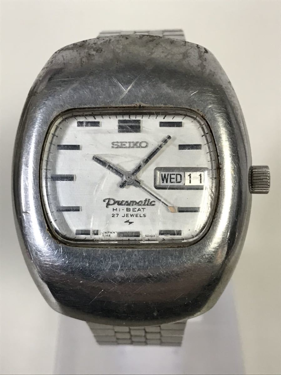 SEIKO セイコー 27石 プレスマチック 希少ヴィンテージ・セイコー