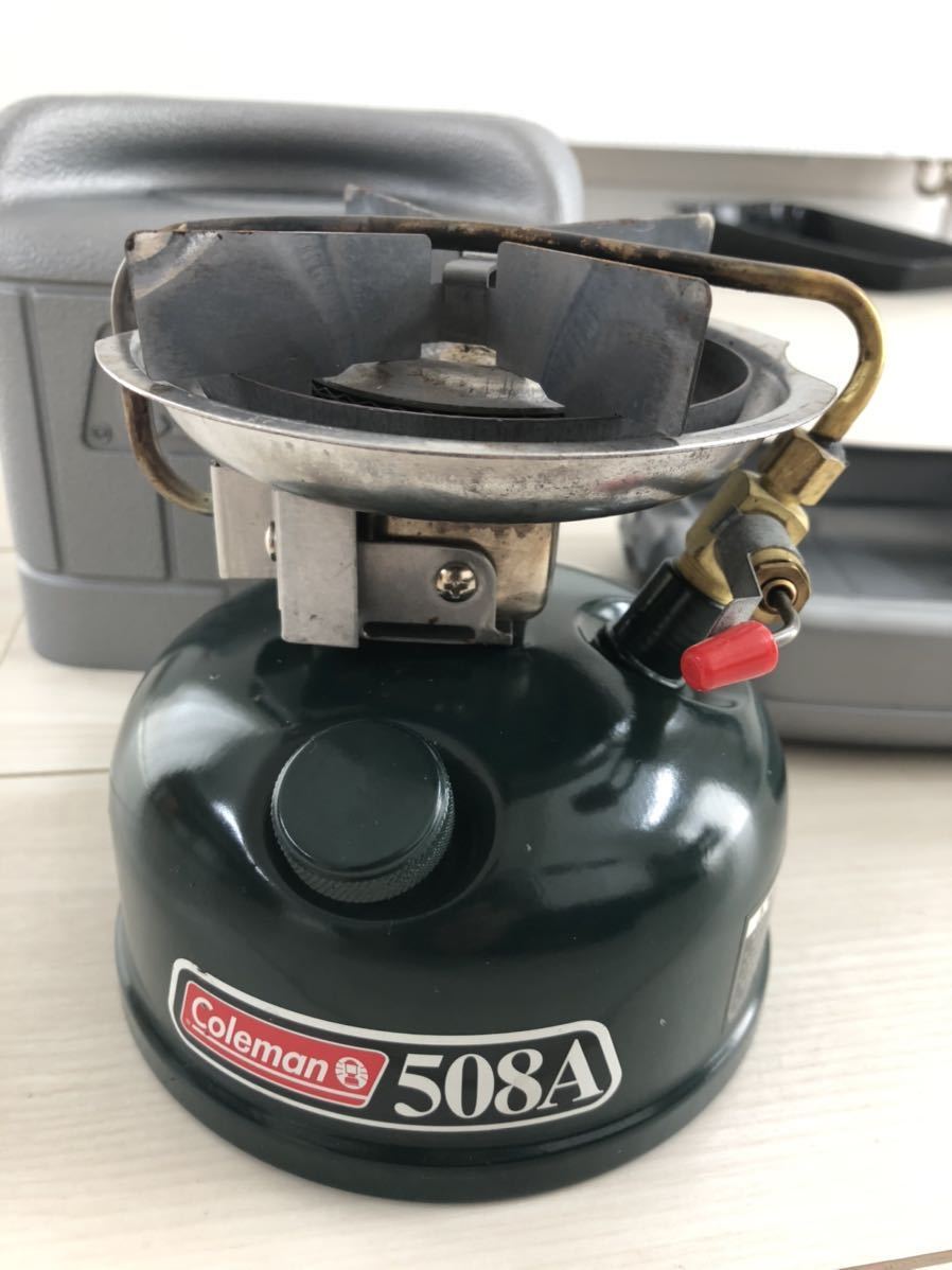 Coleman コールマン シングルバーナー 508a ストーブ ホワイトガソリン ガソリン 売買されたオークション情報 Yahooの商品情報をアーカイブ公開 オークファン Aucfan Com