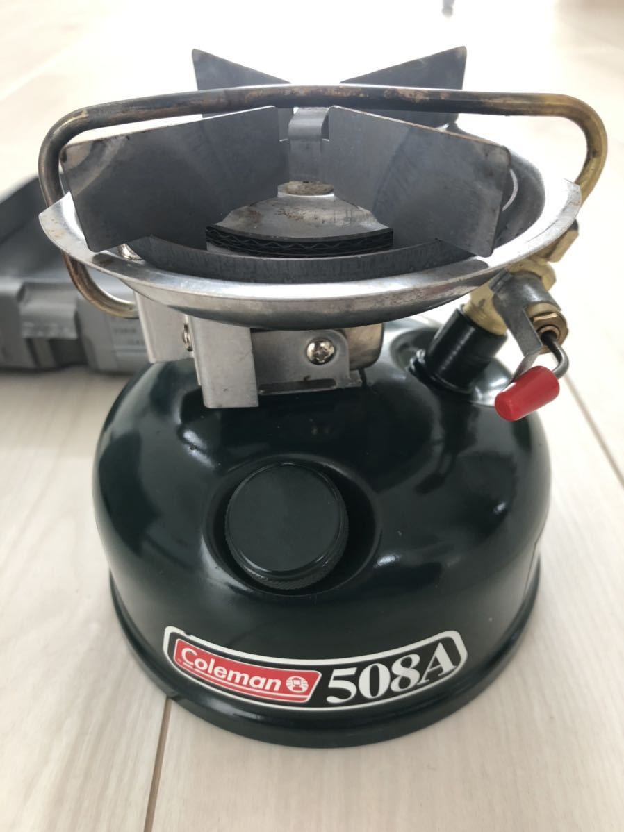 Coleman コールマン シングルバーナー 508a ストーブ ホワイトガソリン ガソリン 売買されたオークション情報 Yahooの商品情報をアーカイブ公開 オークファン Aucfan Com