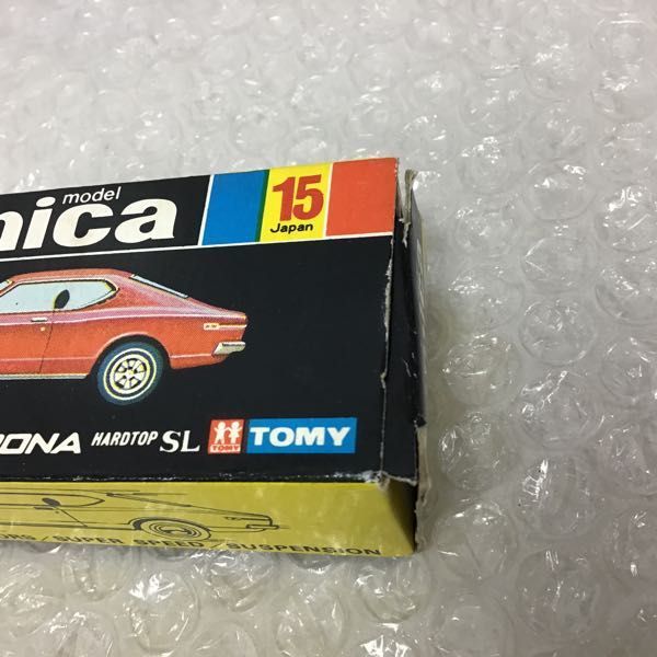 1円～ 黒箱トミカ ニュー コロナ ハードトップ SL /日本製 ミニカー