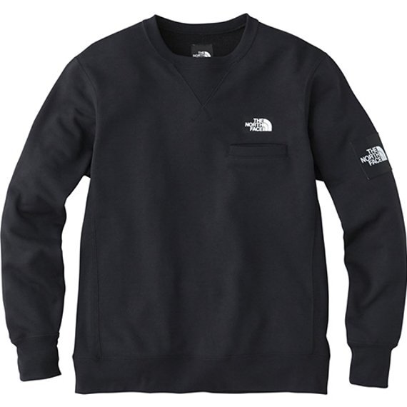 SALE，お買い得 国内正規品 THE NORTH FACE SQUARE LOGO CREW サイズL 黒/ブラック NT11832 スウェット(トップス)｜売買されたオークション情報、yahooの商品情報をアーカイブ公開 - オークファン 男性用