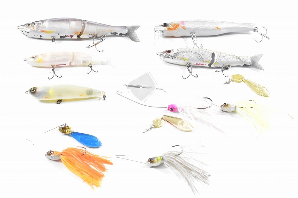 人気セール，HOT 9点セット ガンクラフト ジョインテッドクロー 改 Z-CLAW スピナーベイト GAN CRAFT バス シーバス ビッグベイト ルアー(ビッグベイト)｜売買されたオークション情報、yahooの商品情報をアーカイ 淡水