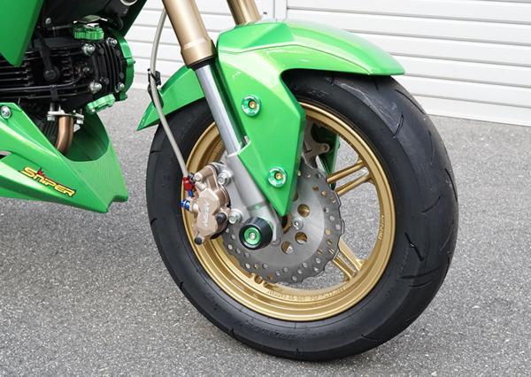 Z125 フロント&リア用 NISSIN製・ニッシン 2POTキャリパー PRO