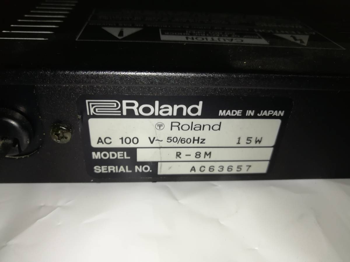 Roland ローランド R-8M 音源モジュール サウンドモジュール