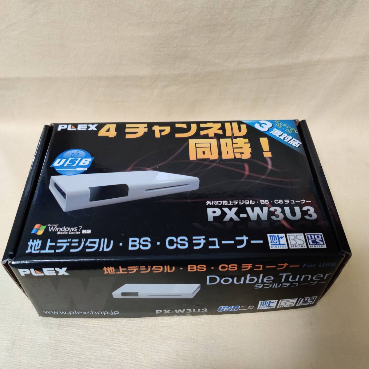 PLEX ジャンク PX V2.0 PX-W3U3 USB接続地デジ・BS⁄CSチューナーPX 