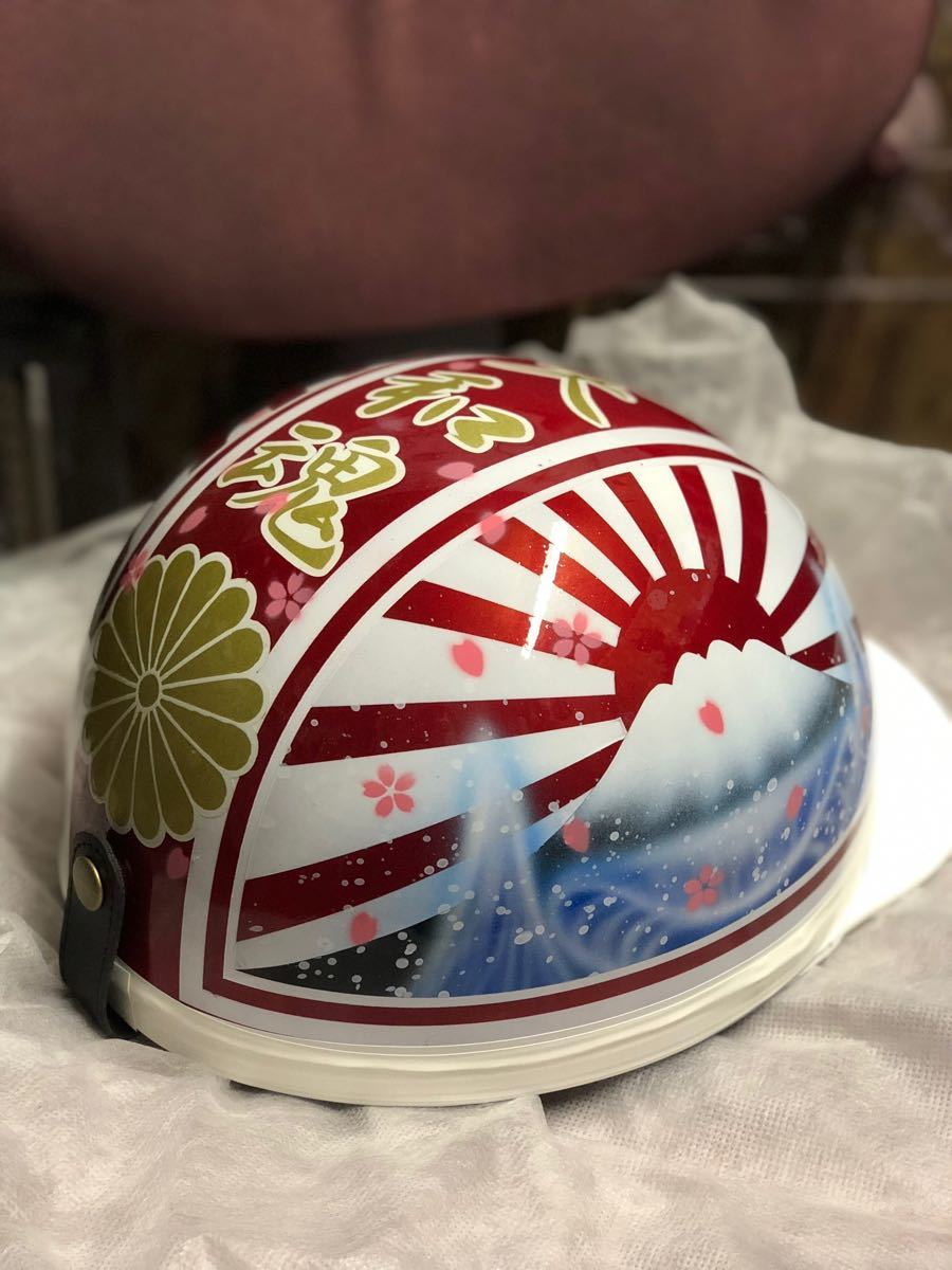バイク 【新品】【蓄光】富士日章コルク半！光る文字！