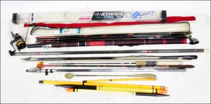 品質保証，セール 16 00-00-00 S 釣竿 大量 まとめて 大島 SUPER SQUARE 鮎 TWIN POWER FEATHER WAVE 磯辺 ジョイント エース Daiwa ST-1000M 他 福00(その他)｜売買されたオークション情報、yahooの商品情報をアーカイブ公開 - オー その他