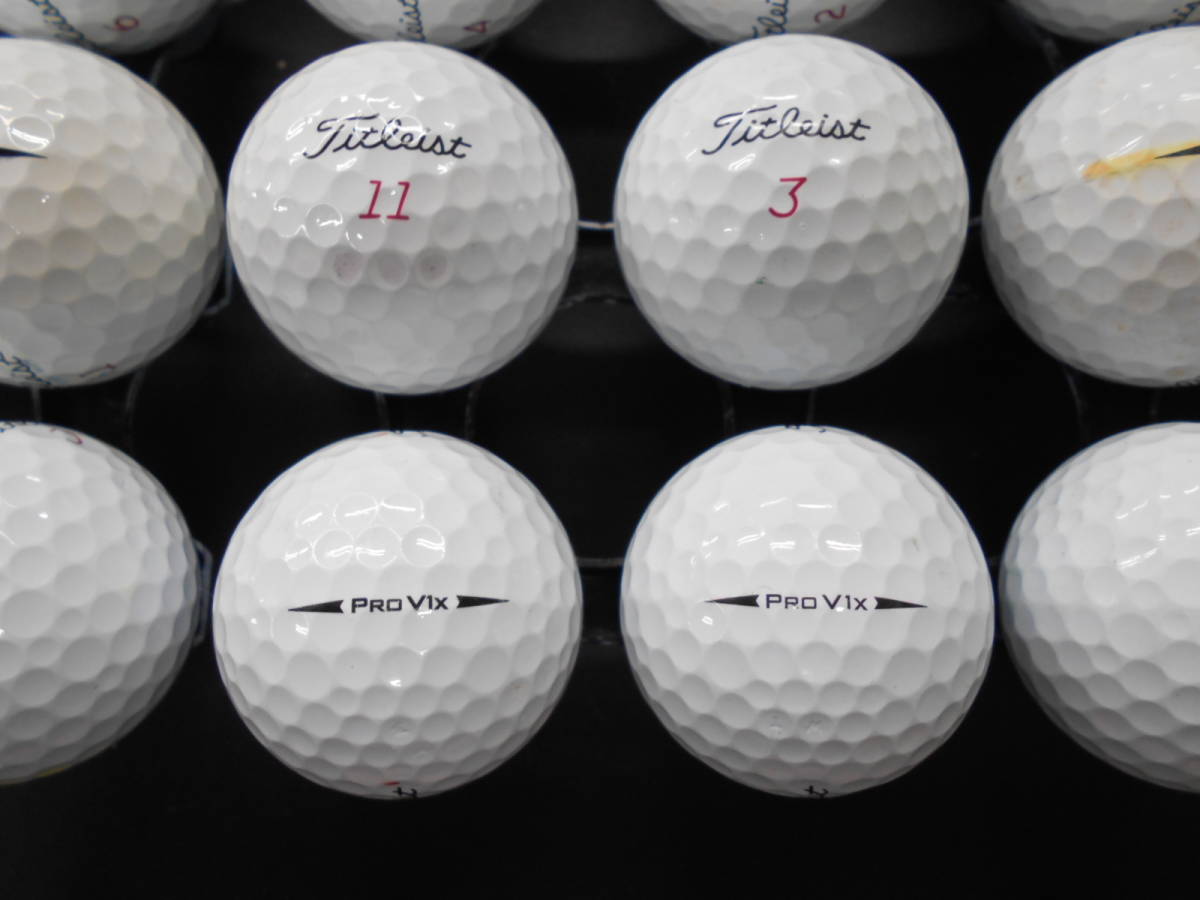 人気SALE i TL00017 タイトリスト PRO V1X pro v1x プロブイワンエックスブイ 17年 ホワイト 30球 ロストボール ゴルフボール(30個～)｜売買されたオークション情報、yahooの商品情報をアーカイブ公開 - オーク ボール