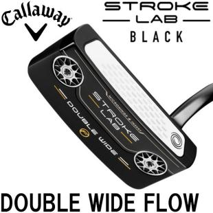 【定番人気，HOT】 オデッセイ STROKE LAB ストローク ラボ ブラックシリーズ DOUBLE WIDE FLOW パター 34インチ(オデッセイ)｜売買されたオークション情報、yahooの商品情報をアーカイブ公開 - オークファン 男性右きき用