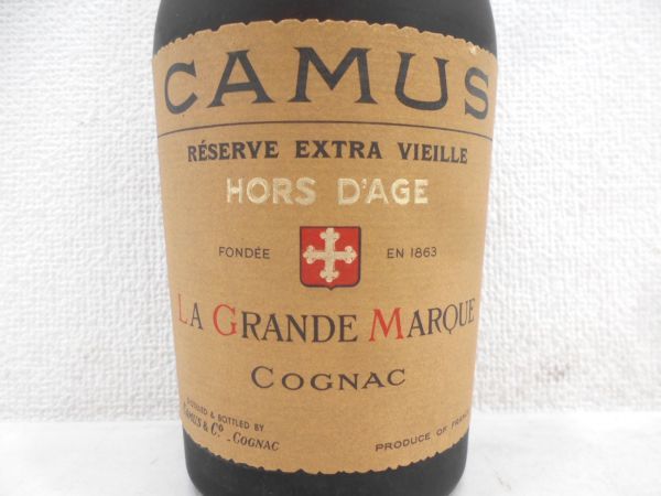1000円～ 酒 CAMUS HORS D‘AGE RESERVE EXTRA VIEILLE カミュ オルダージュ 未開栓 KKK857 HORS オルダージュ カミュ cabinet7 | メルカリ