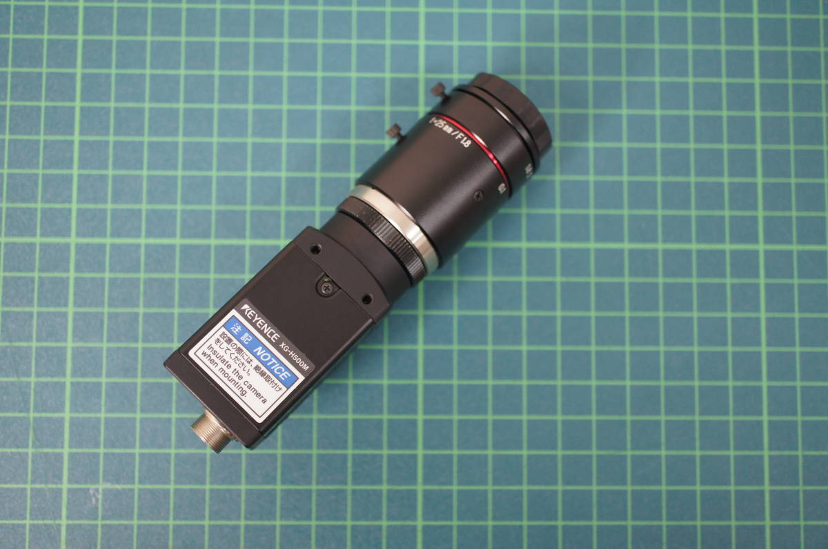 KEYENCE キーエンス XG-H500M レンズ付 産業用カメラ XGA VCC-8550