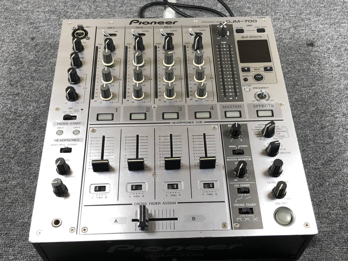 Pioneer DJM-700 | DJミキサー DJ Digital パイオニア Black 4ch 4