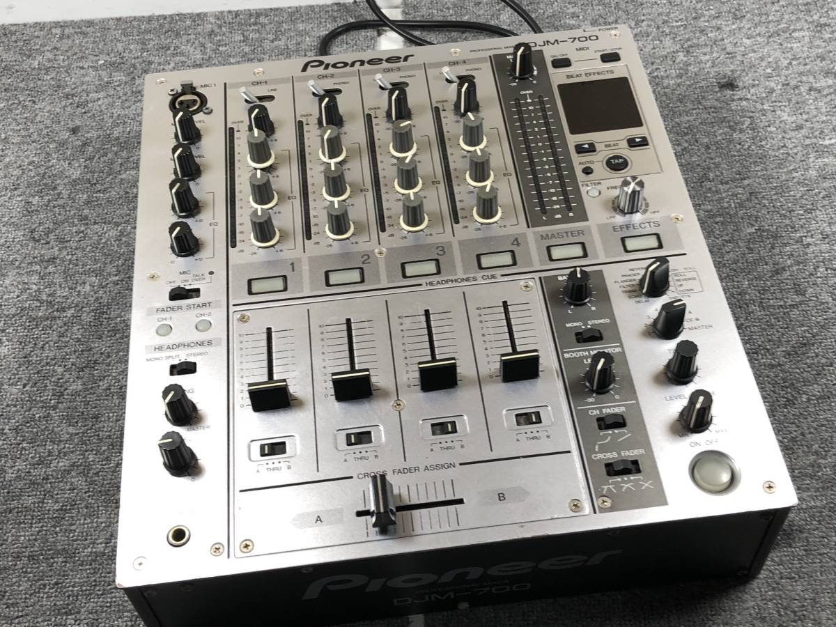 Pioneer DJM-700 | DJミキサー DJ Digital パイオニア Black 4ch 4