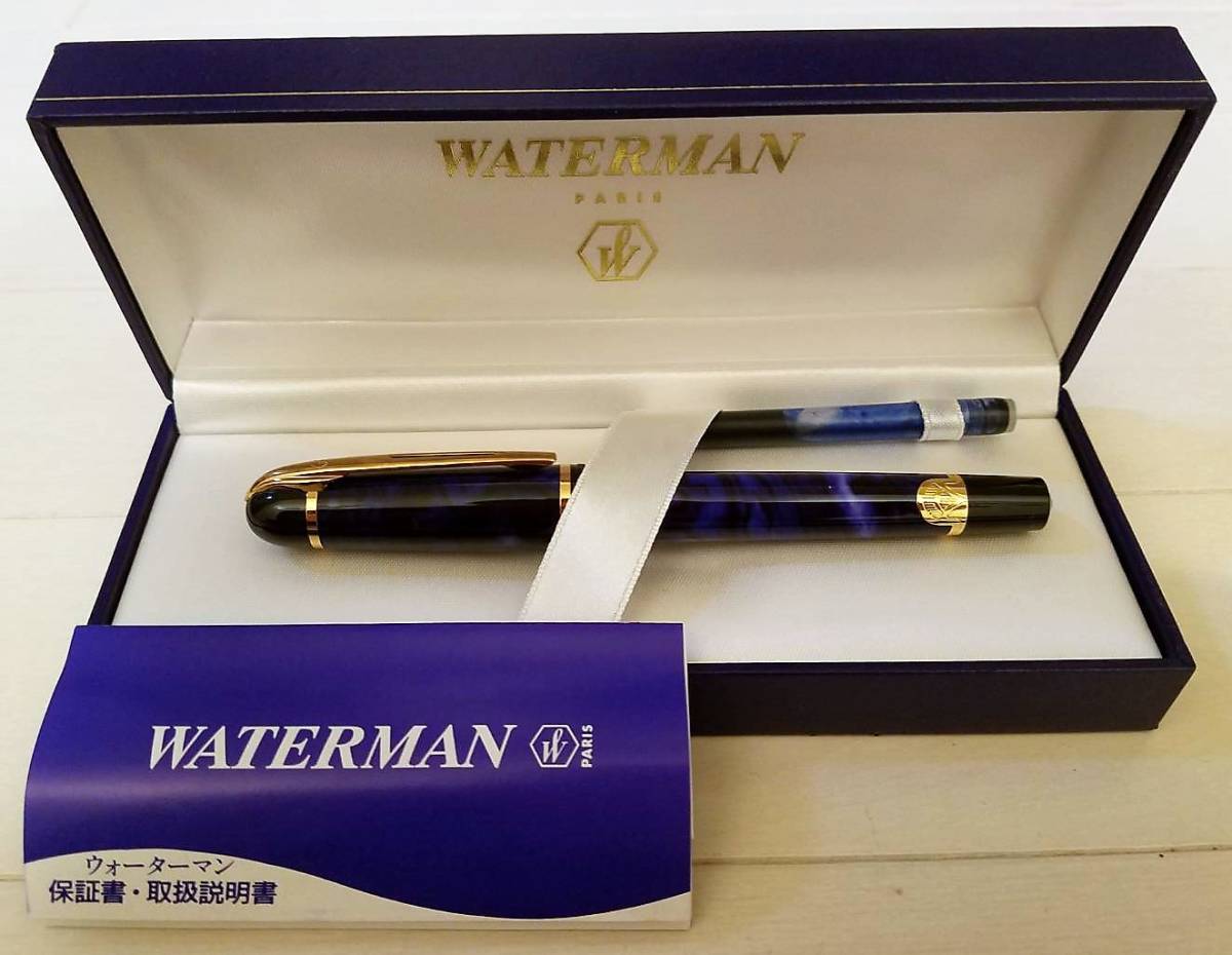 ウォーターマン 万年筆 エキスパート 未使用 WATERMAN デラックス 