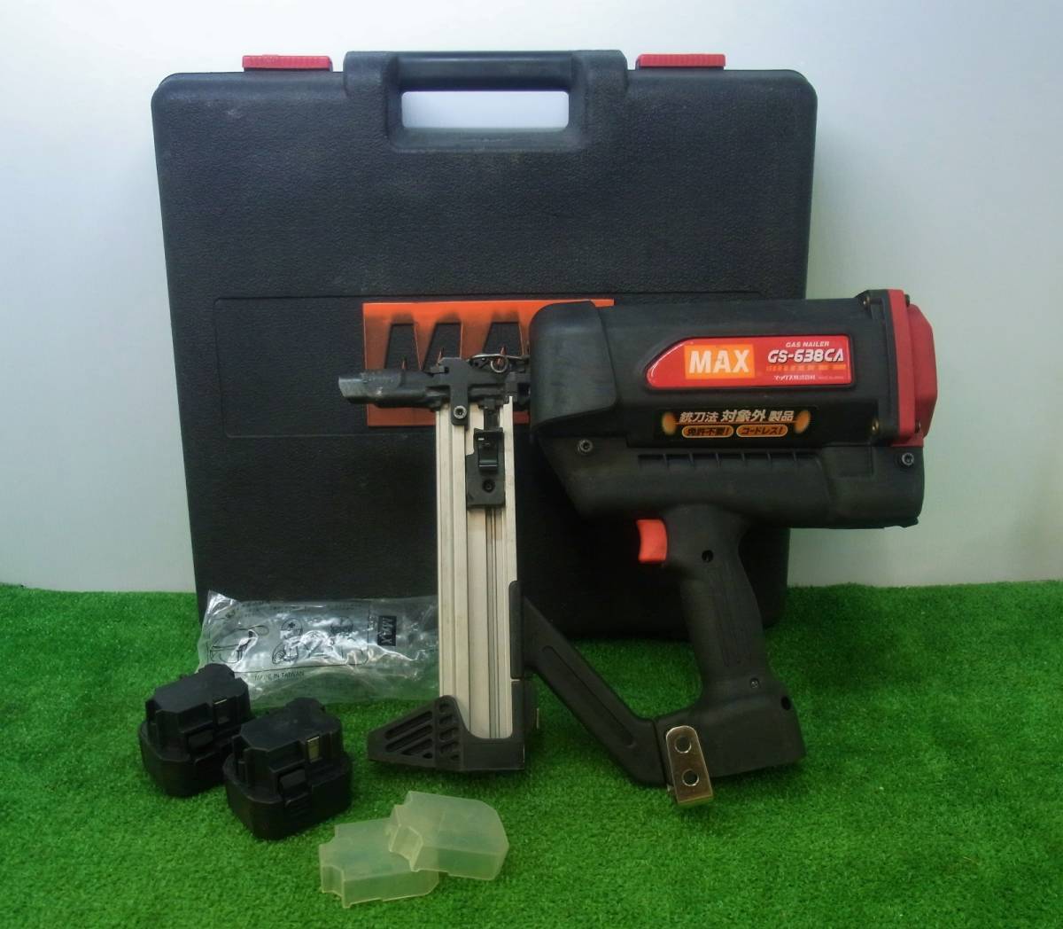 2025，品質保証 ジャンク MAX マックス ガスネイラ 6V 1.5Ah バッテリー 2個付 ガス鋲打ち GS-638CA(その他)｜売買されたオークション情報、yahooの商品情報をアーカイブ公開 - オークファン その他