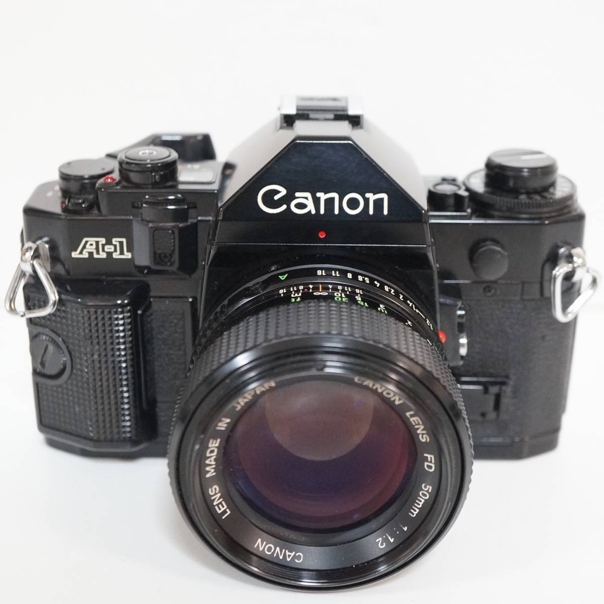 B】 Canon キャノン A-1 レンズ CANON LENS FD 50㎜ 1：1.2 一眼レフ