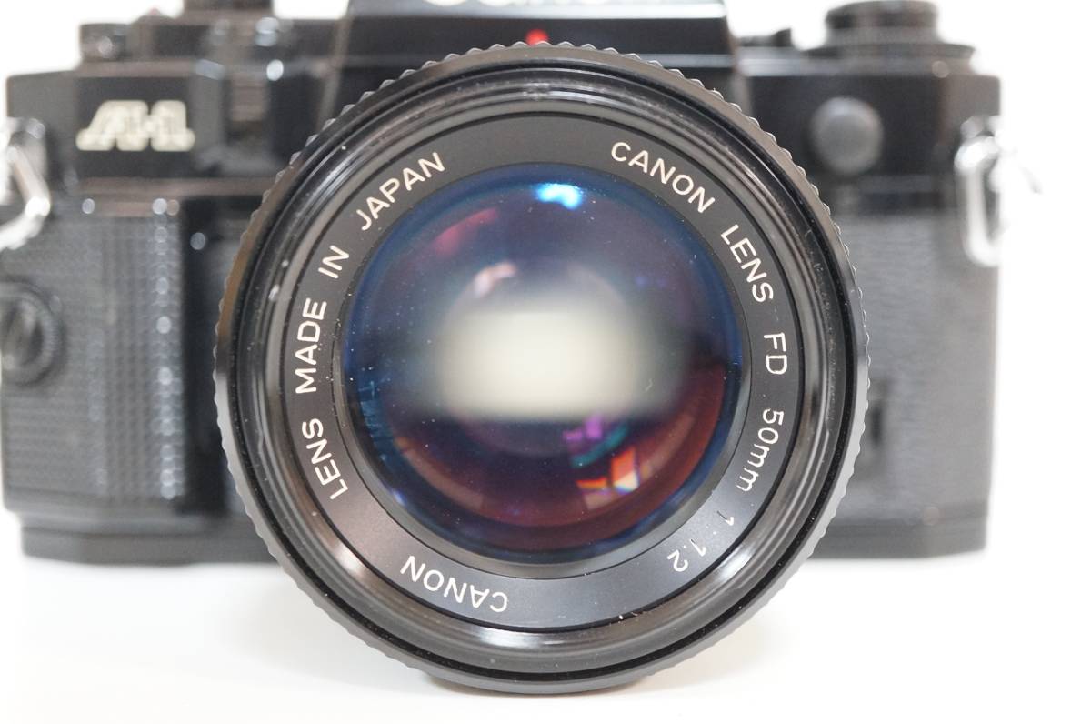 訳あり　Canon A-1 フィルム一眼レフカメラ FD 50mm 1.2 B】 Canon キャノン A-1 レンズ CANON LENS FD 50㎜ 1：1.2 一眼レフ