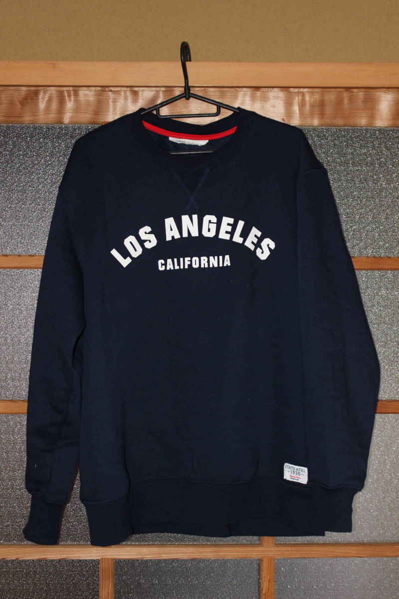 H M エイチアンドエム Los Angeles カレッジ セーター メンズ M ネイビー 春秋物 セーター 売買されたオークション情報 Yahooの商品情報をアーカイブ公開 オークファン Aucfan Com