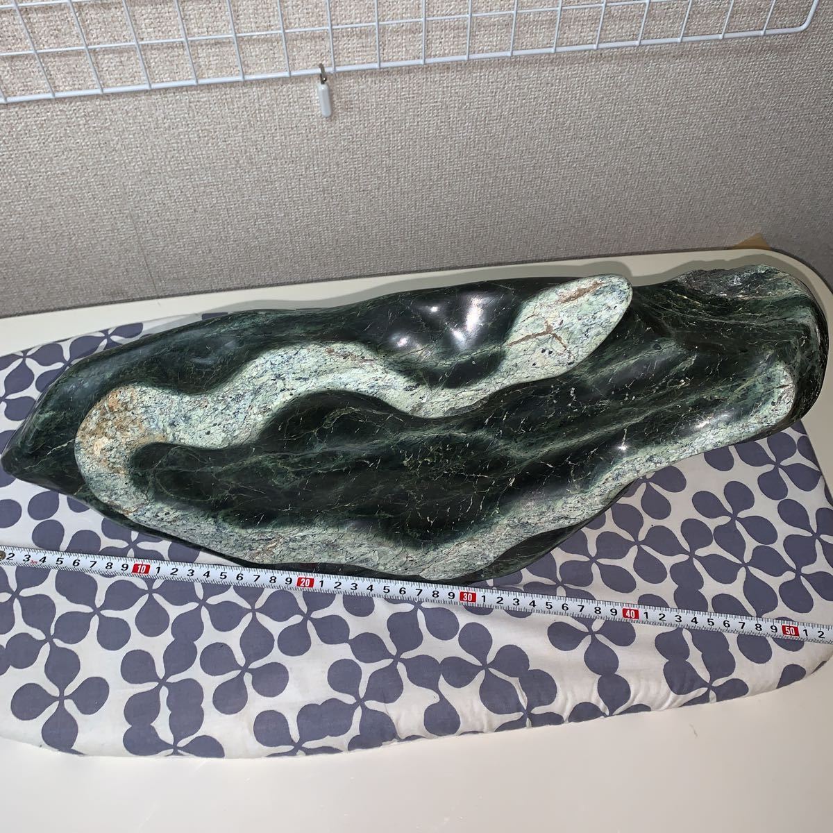 蛇紋石鑑賞石 自然石 天然石 重さ 14.2kg床飾り石 【公式通販】