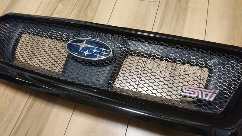 送料1000円 GP/GJインプレッサ スバル(純正) フロントグリル(メッシュ