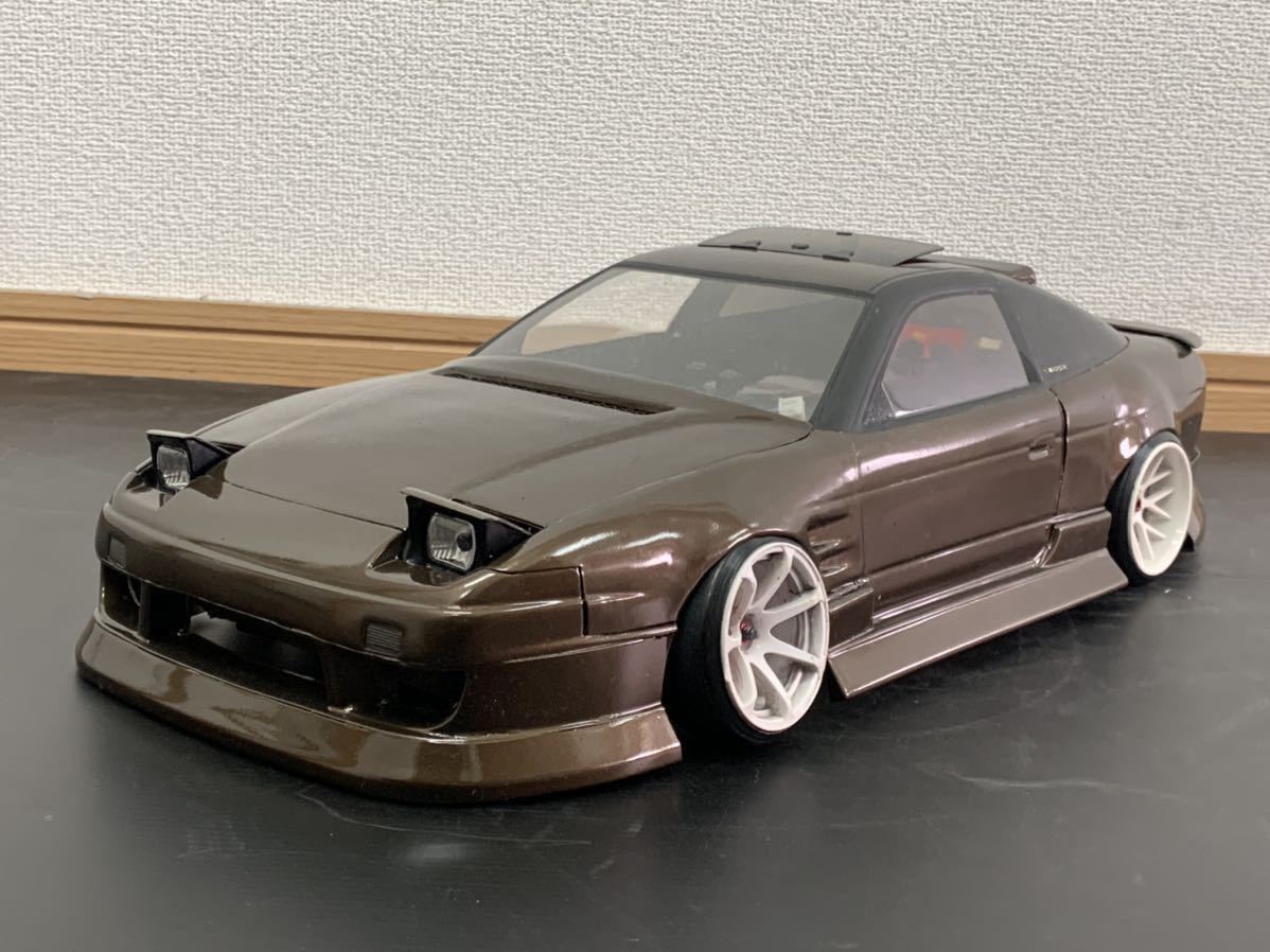 ヨコモ 180SXストリートボディ完成品 中古RCドリフトボディタミヤ