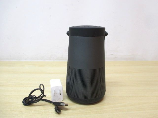 Bose soundlink revolve+ ポータブル スピーカー 新品 黒 オーディオ
