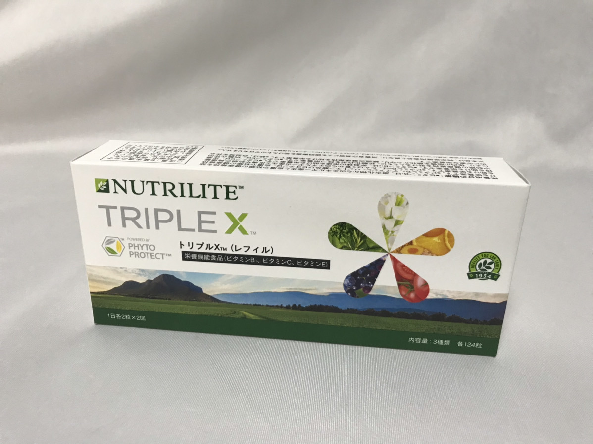 【新品未開封品】アムウェイ amway トリプルX （レフィル）1箱 新製品 期限2021年10月 121569J 即決 _2