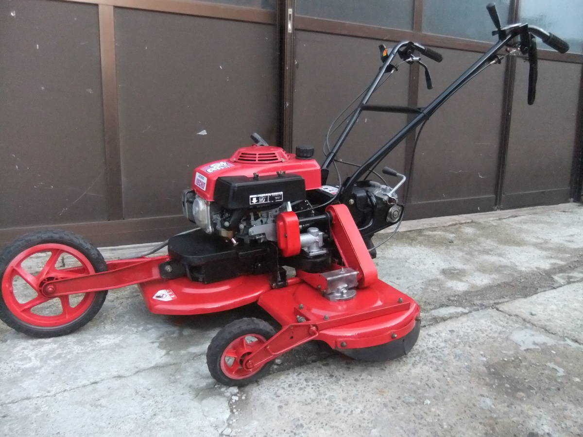 自走式草刈機 共立 AZ600A あぜ草刈機 斜面ウイングモア・作業を安く 