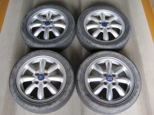 大物 4梱包□ミニライト MINILITE 15x4.5J+45 4H PCD：100 15インチ