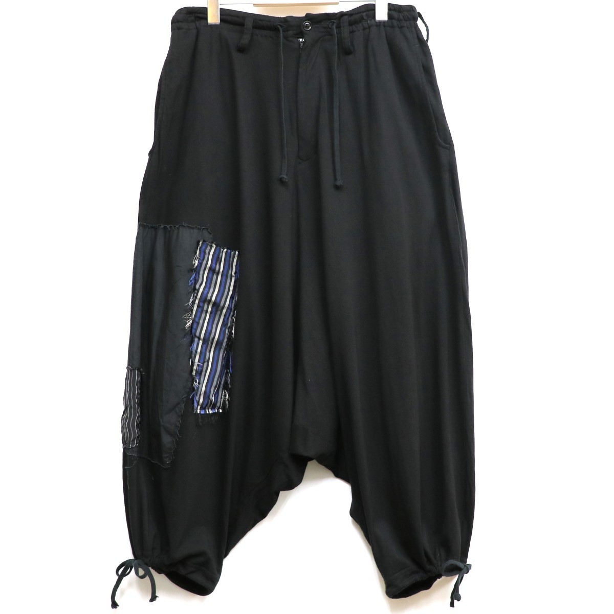 サイト s’yte(Yohji Yamamoto)　 19SSパッチワークサルエルイージーワイドパンツ 商品番号：8069000032161