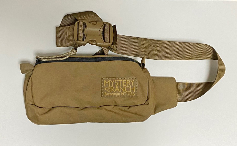 ミステリーランチ　フォーリッジャーヒップサック　USA製　コヨーテ MYSTERY RANCH ミステリーランチ FORAGER HIPSACK フォーリッジャー