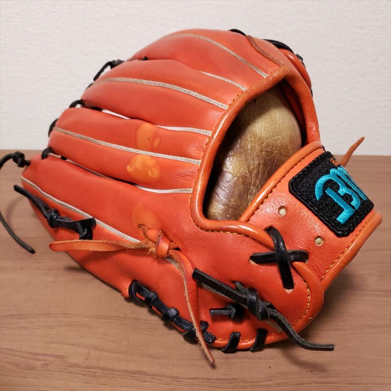 野球 ベースマン デラックス Bm オーダー 小指二本入れ外野型 外野用
