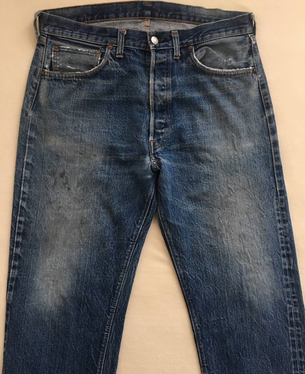 【人気定番，お買い得】 70S LEVIS リーバイス501 66前期 実寸W35インチ オリジナルヴィンテージ 60S70Sの501XXや502や606や505赤耳ビックE好きにもお奨め(W35)｜売買されたオークション情報、yahooの商品情報をアーカイブ公開 - W35