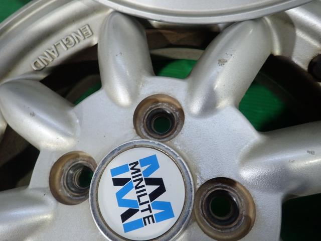 MINILITE ミニライト 純正 ミラジーノ L700S 4本 14インチ 4.5J PCD100