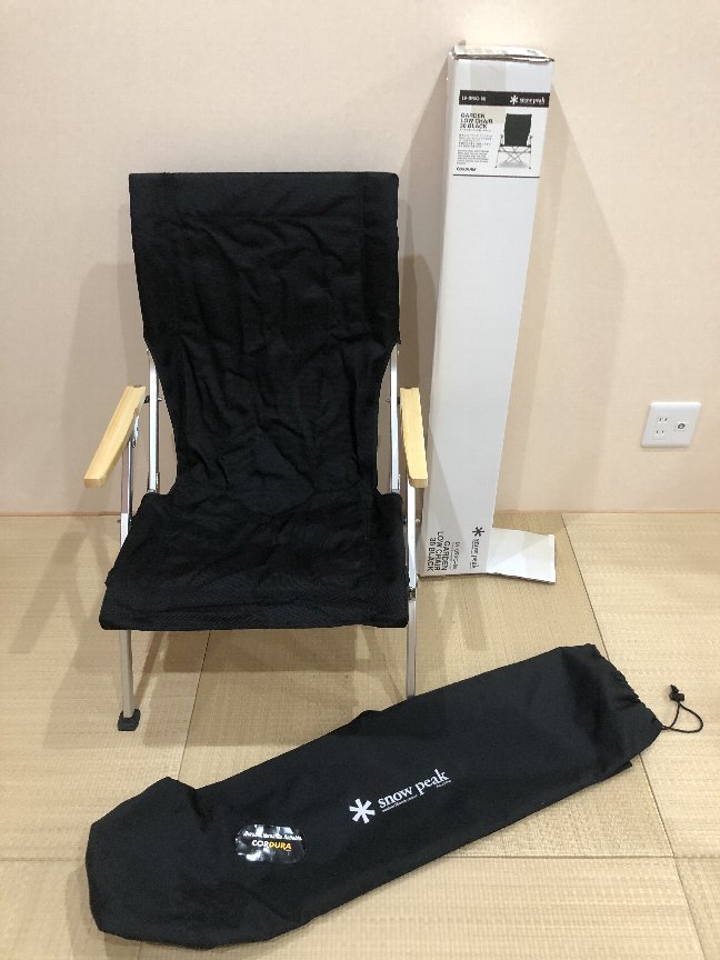  スノーピーク ローチェア ブラック 廃盤 Snowpeak 室内 のみ使用(スノーピーク)｜売買されたオークション情報、yahooの商品情報をアーカイブ公開 - オークファン スノーピーク