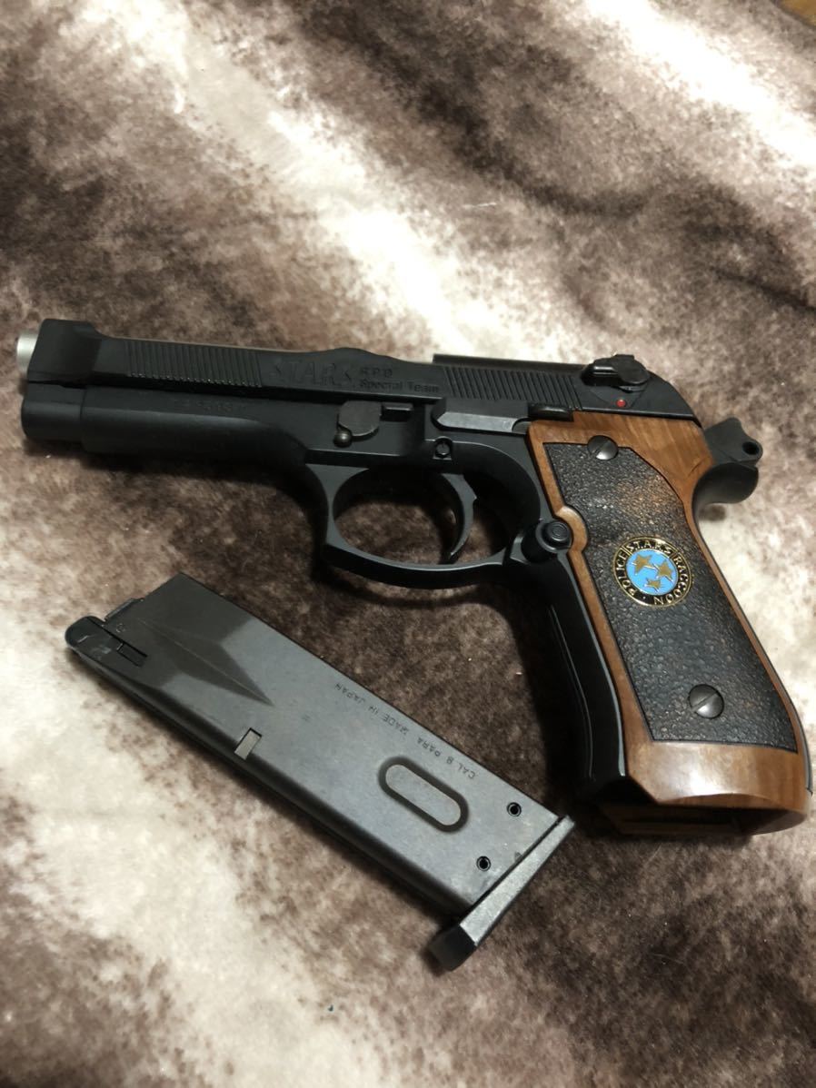 ベレッタ.バイオハザード美品.サムライエッジM92fガスガン .ガスブロー
