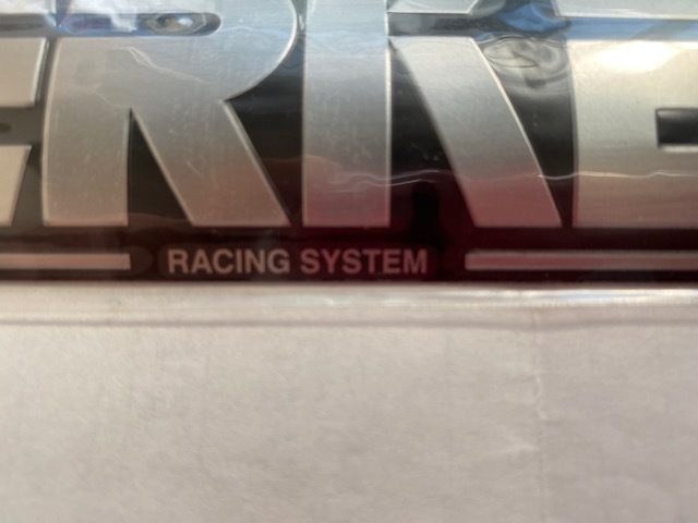 超希少　新品　KERKER カーカーメガホンマフラー用 純正エンブレム RACING SYSTEM