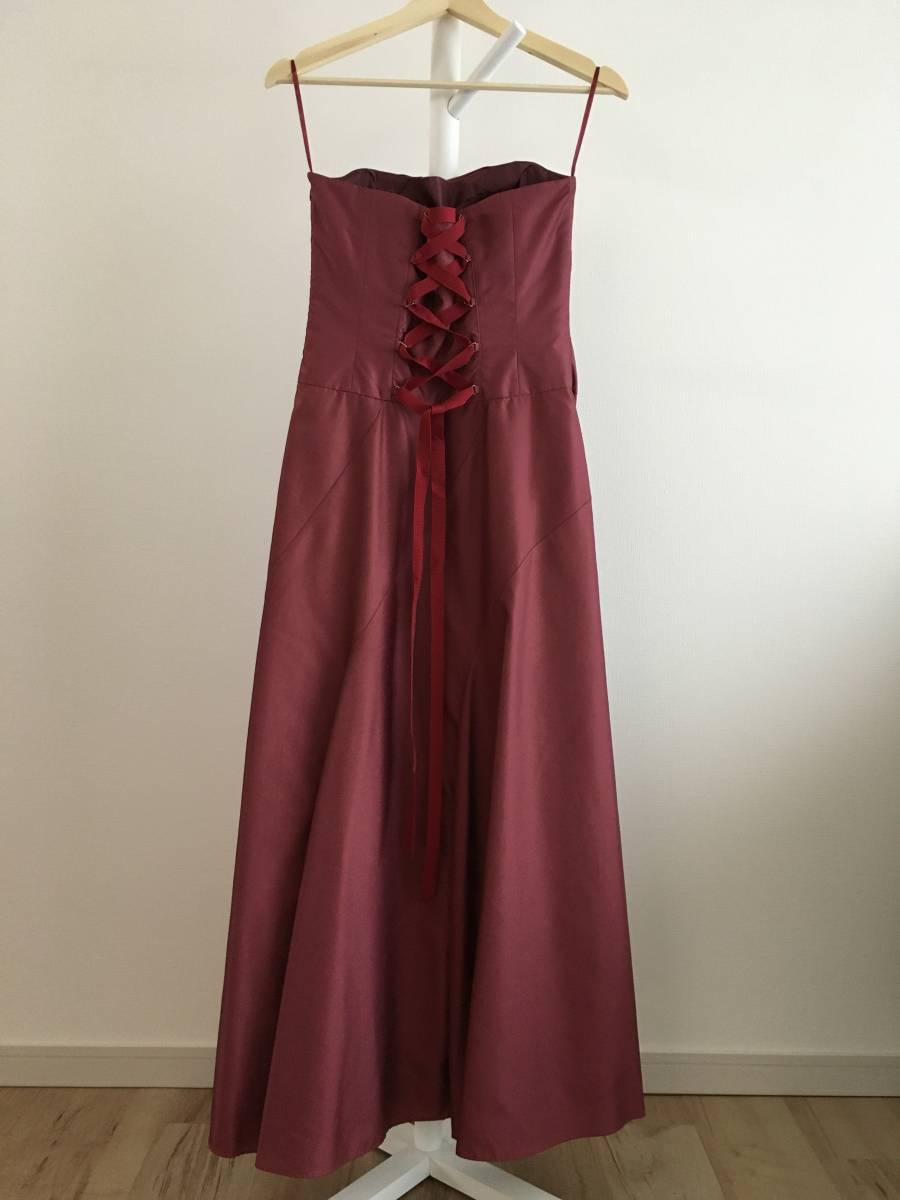 エメ | Aimerロングドレス ワインレッド 9号 メルカリ AIMER レッド系