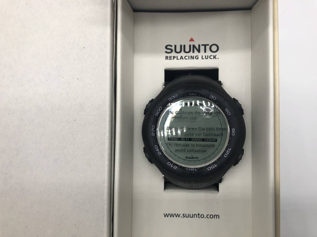 Suunto Vector SUUNTO VECTOR - watch Black スント | BLACK 