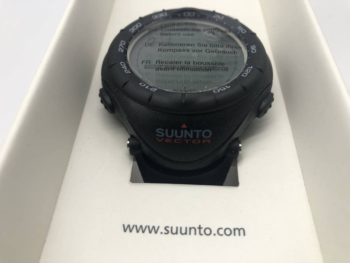 Suunto Vector SUUNTO VECTOR - watch Black スント | BLACK 