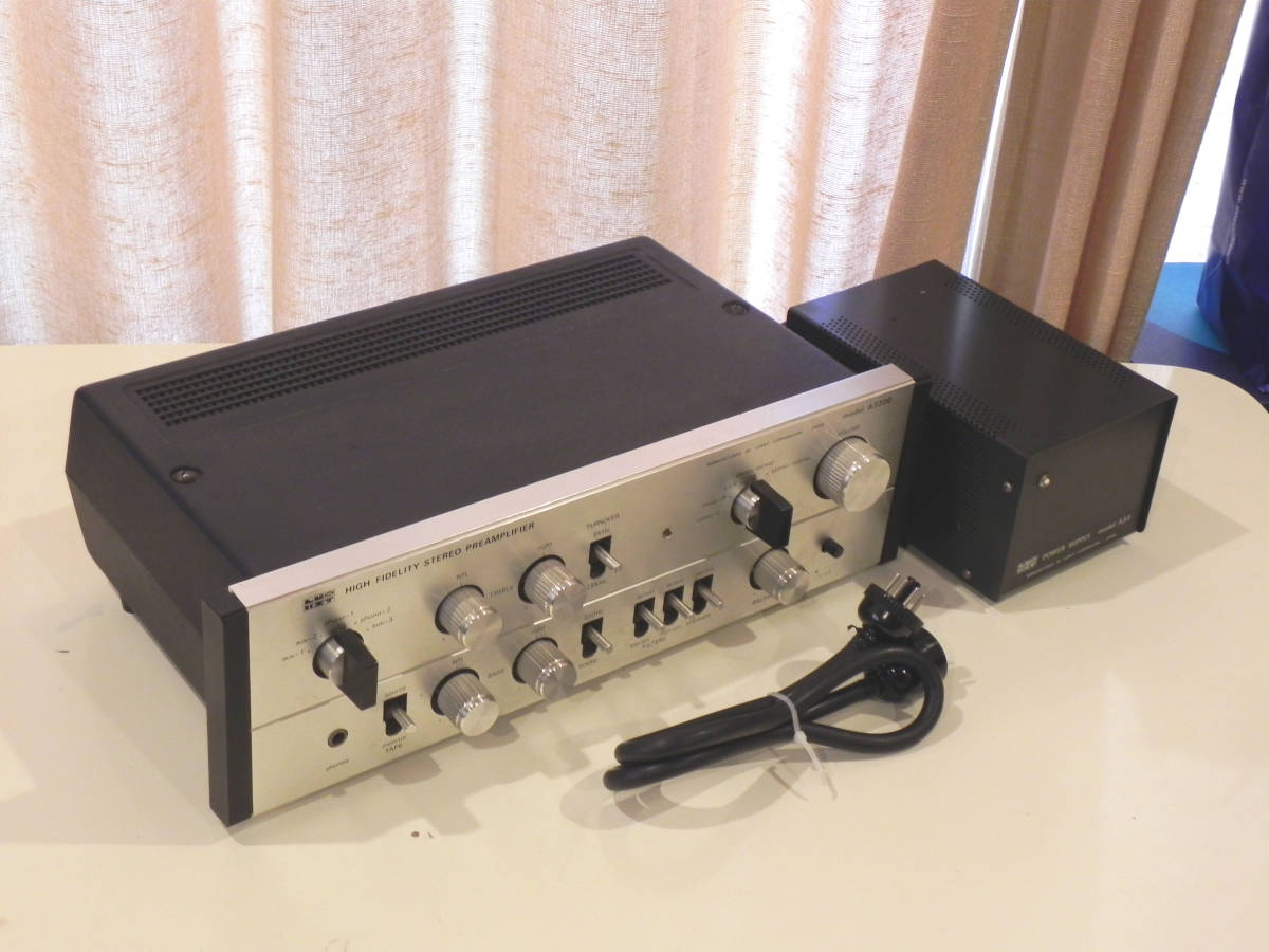 LUXKIT A3300 A33専用電源付属 整備済 A3300 LUXMAN LUXKIT Tube A3300